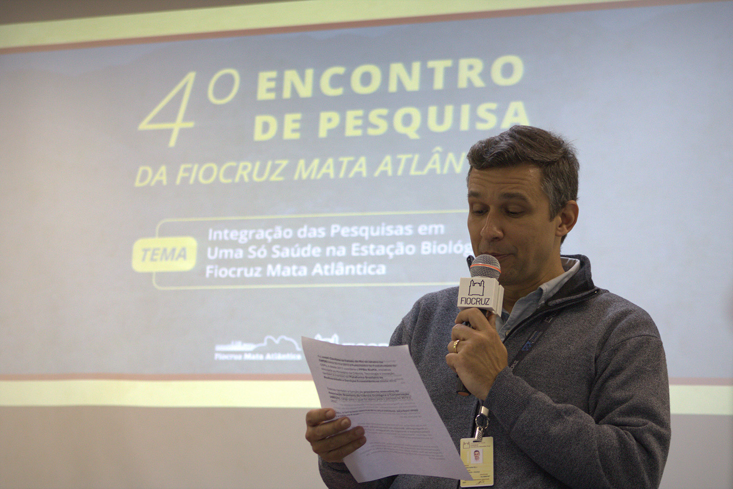 Fiocruz Mata Atlântica promoveu 4º Encontro de Pesquisa com foco em Pesquisas de Longa Duração em Uma Só Saúde